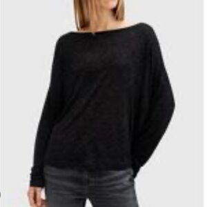 All Saints Rita shimmer tee